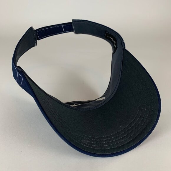 Nike Golf Mercedes Benz Unisex Navy Blue Strapback Adjustable Visor - Picture 4 of 5